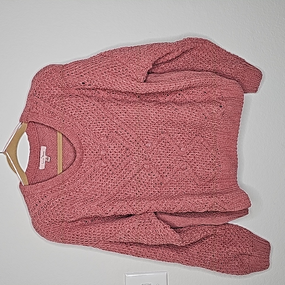 Love Tree Chunky Knit Sweater size L